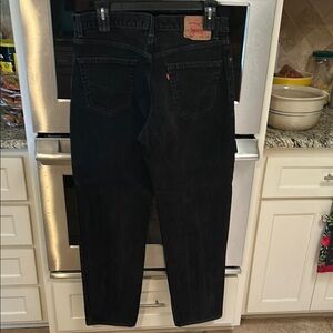 Levi's Black Straight Men Jeans